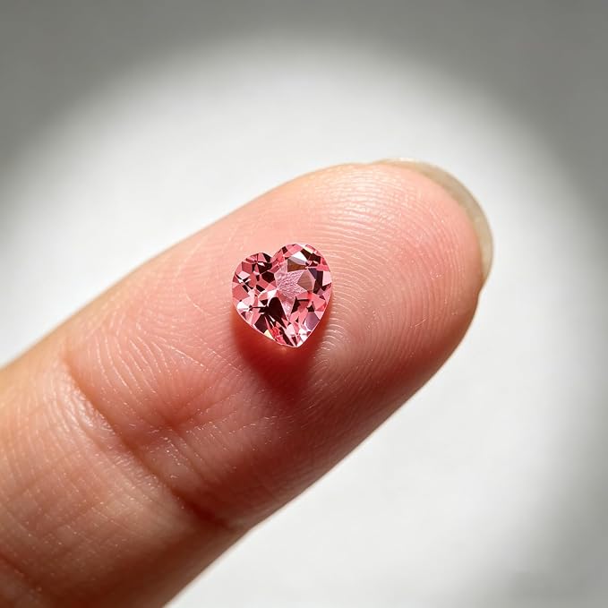 Pink Gemstone Color Cubic Zirconia Loose Beads Unset - Image 3