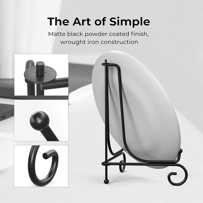 TR-LIFE 4 Pack Plate Stands for Display - Image 2