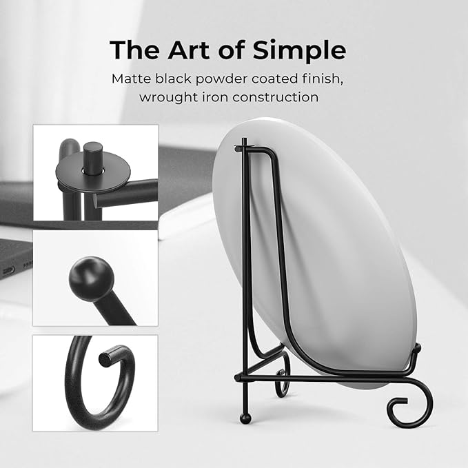 TR-LIFE 4 Pack Plate Stands for Display - Image 2