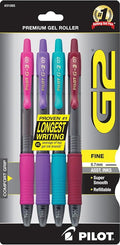 PILOT G2 Premium Refillable and Retractable Rolling Ball Colored Gel Pens by PilotCorporationofAmerica