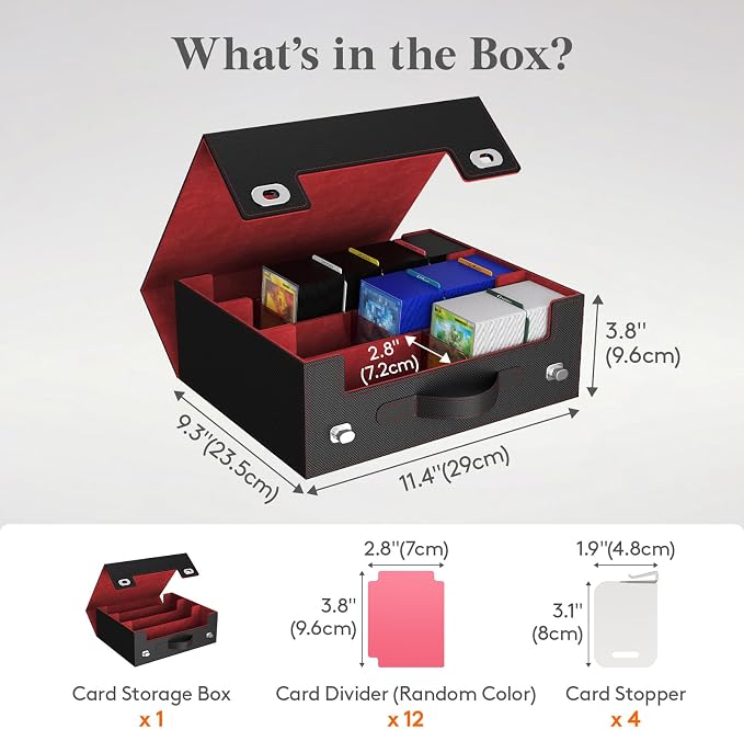 Lifewit Trading Card Storage Box - Image 5