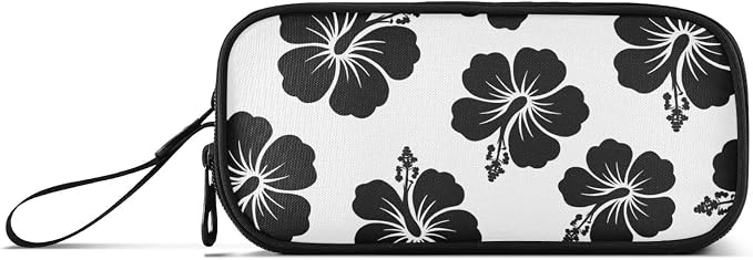 Tropical Hawaiian Hibiscus Flowers Pencil Case Box Boys Girls Large Pencil - Image 6