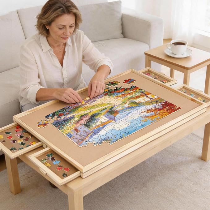 BuilderButler 1000 Pieces Rotating Puzzle Board - Image 2
