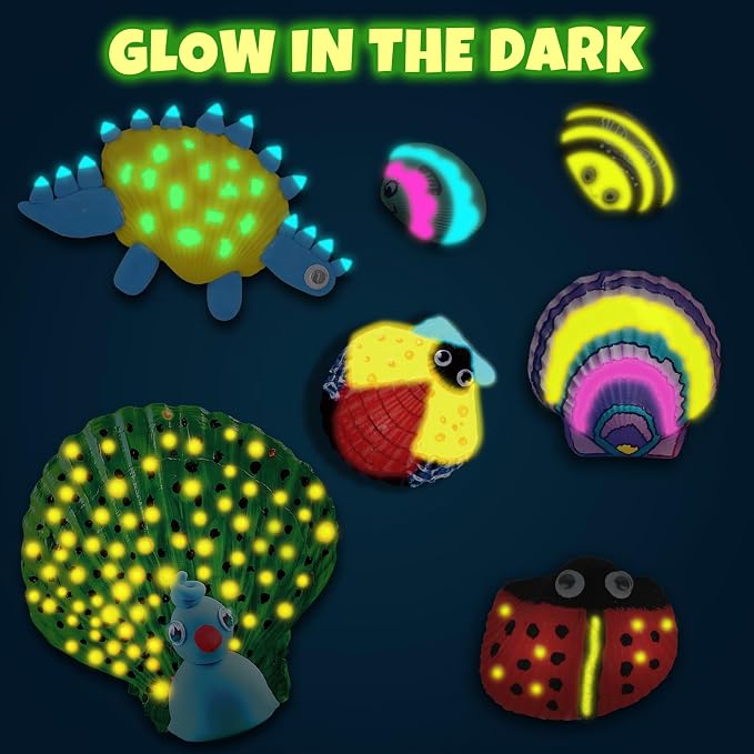 Nicmore Seashell Painting Kit for Party: 10-Minute Setup & 2-Hour Focused - Image 2