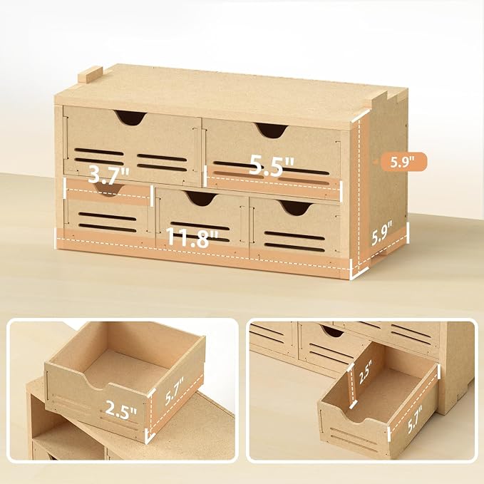 Plastic Model Kit Tool Storage Rack, Drawer Hobby Modeling Tool and Parts - Image 2
