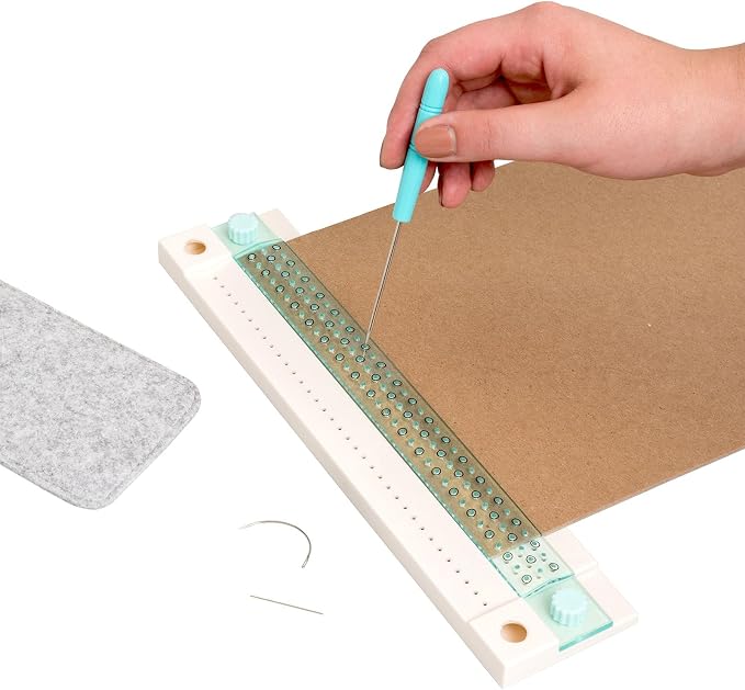 We R Memory Keepers, Journal Book Binding Punch Guide Set, Includes Guide - Image 4