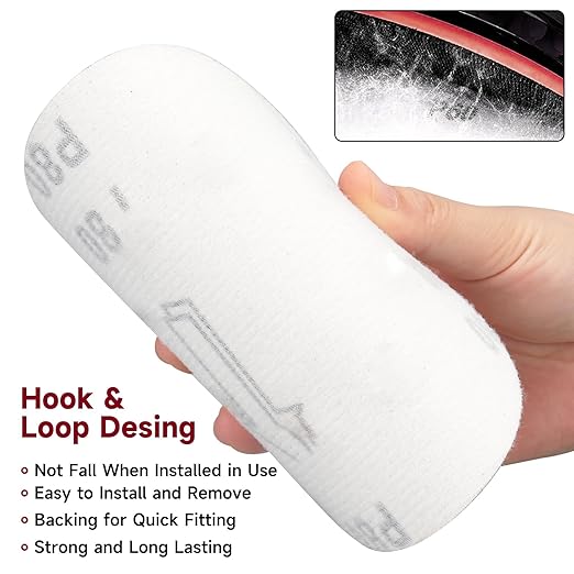 5 Inch 100 PCS Sanding Disc 180 Grit,Hook and Loop Sanding Discs for Random Orbital Sander