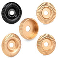 Beaiguna 5PCS Wood Carving Disc, 4IN and 4 1/2IN Angle Grinder Polishing Pad by Beaiguna