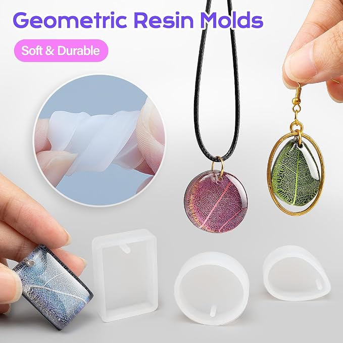 HeyClear 250g UV Resin kit -Crystal Clear, Hard UV Epoxy Resina para - Image 2