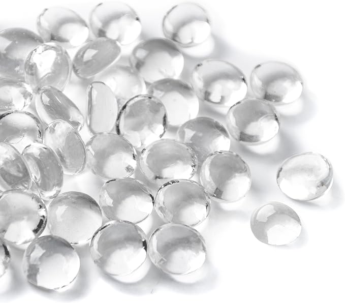 50PCS Mini Glass Gems by MESCHETT