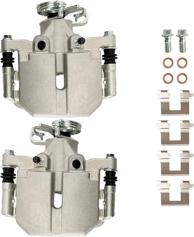 Torchbeam Rear Brake Calipers Set for Buick 2006-2011 Lucerne, Cadillac 2006-2011 DTS, Rear Left and Rear Right Calipers Replace # 18B5014+18B5015