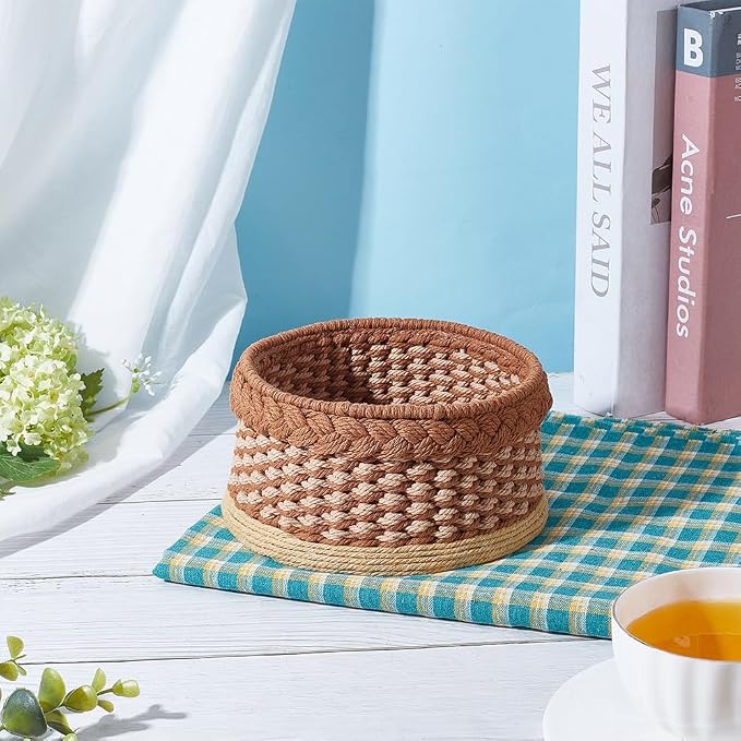 ACRNIGHEET Macrame Basket Weaving kit Weaving Kit - Image 5