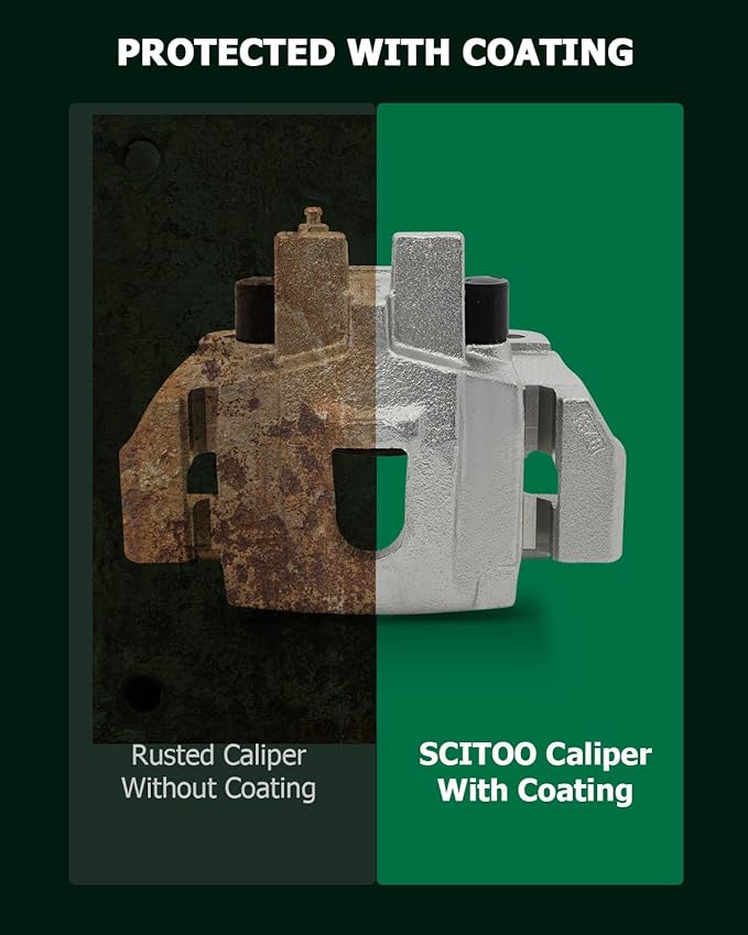 SCITOO Rear Right Brake Caliper With Bracket 18B4819 Compatible For Jeep Grand Cherokee 1999-2004