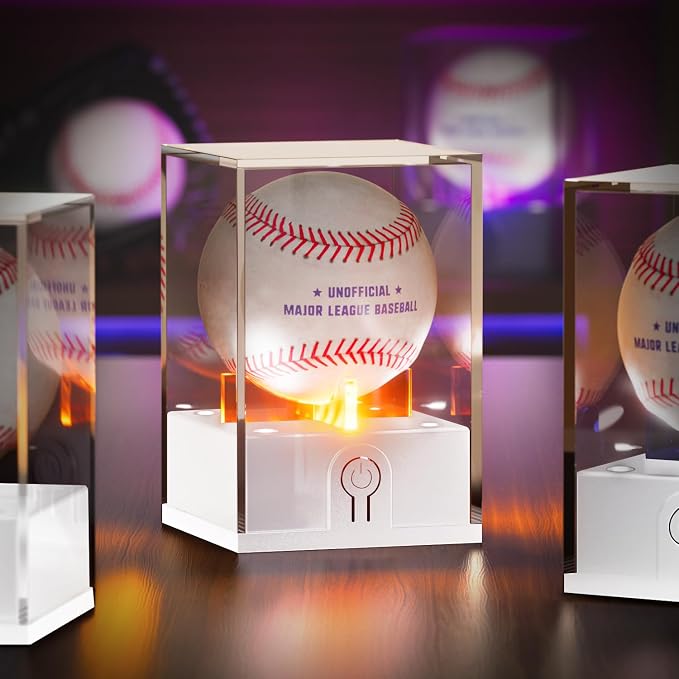 Leshein Acrylic Baseball Display Case - Image 7