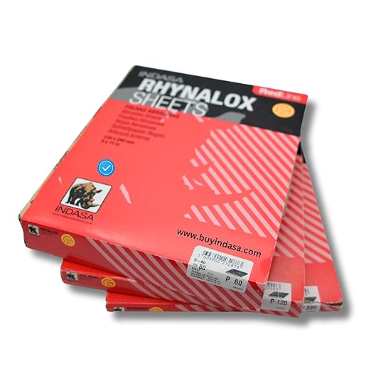 Buy Indasa Red Line Rhynodry Heavy Duty Sanding Sheets, 5 Series (5-1500)