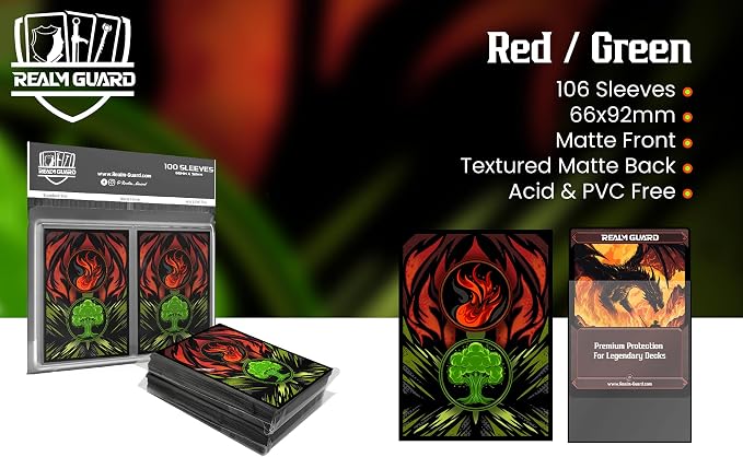 100ct Textured Matte TCG/MTG Card Art Sleeves - Image 3