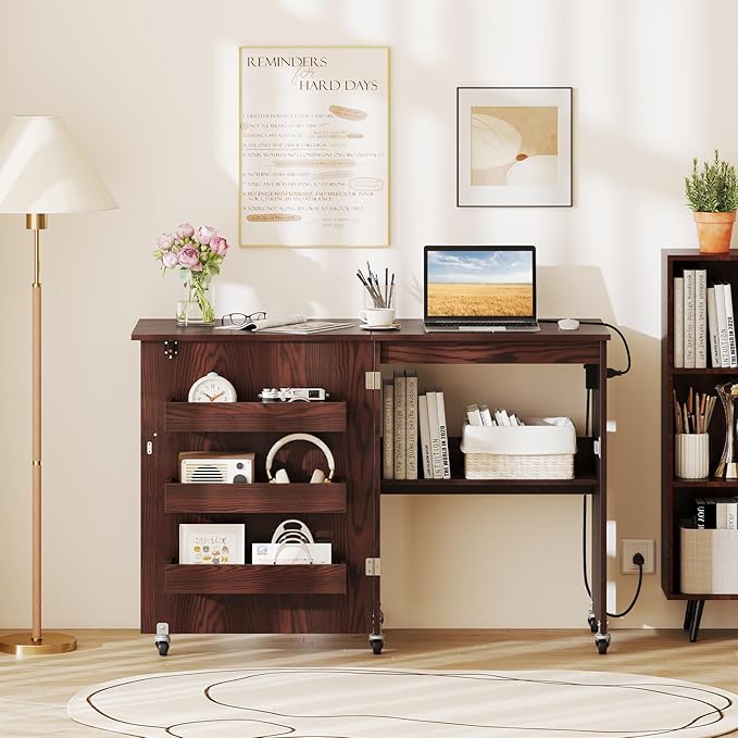 Giantex Folding Sewing Table - Image 9