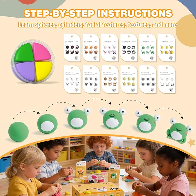 LOUFOR Air Dry Clay Kits - Image 3