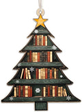 Sensemory Book Christmas Ornament 2025 Faux Stained Glass, Tree Decor Ornaments by Sensemory