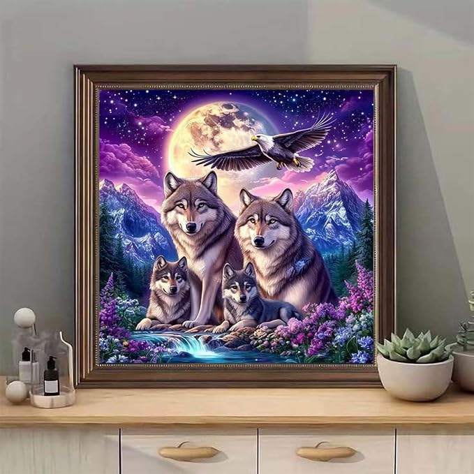 SHICERNHJ 5D Eagle Diamond Painting Kits - Image 2