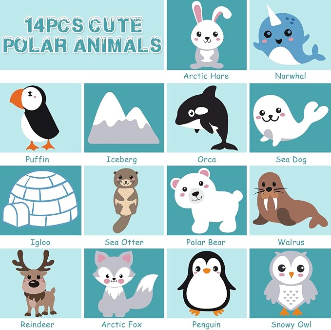 CiyvoLyeen Polar Animals Sewing Kit - Image 4