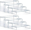 Acrylic Display Risers 8 Pcs by Unknown