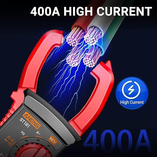 ANENG Digital Multimeter Tester with Amp Ohm Volt Clamp Meter Measures Current, AC/DC Voltage,Capacitance, Resistance, Diodes, Continuity Frequency Backlight Electrican Tools