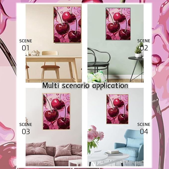 AIBOERL Cherry Diamond Art Kits - Image 7