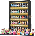 Minifigure Display Case – Black 16″ × 11″ × 2″ Showcase Cabinet by Unknown