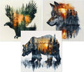 3 Pack Stamped Cross Stitch Kits by DIYHomeDecor