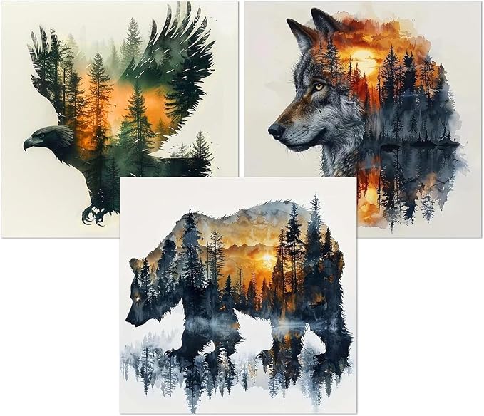 3 Pack Stamped Cross Stitch Kits by DIYHomeDecor