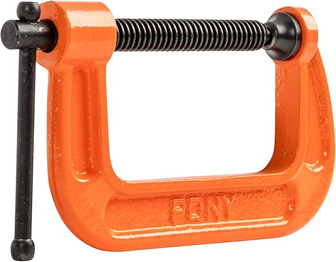 Pony Jorgensen 2630 3-Inch C-Clamp, Orange