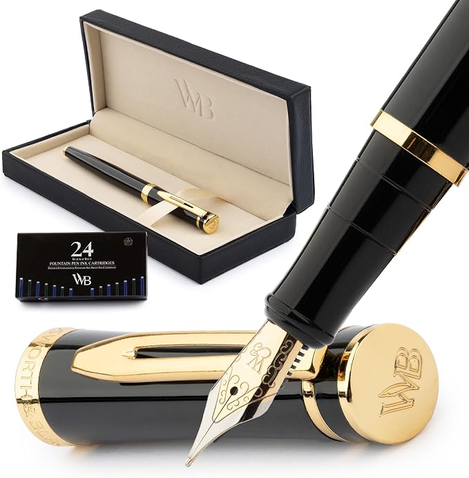 Wordsworth & Black Luxury Fountain Pen Set by WordsworthBlack