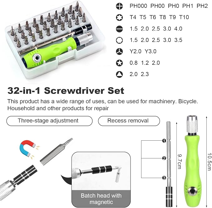 Fippy 101PCS Gundam Model Tools Kit, Hobby Building Tools Kit - Image 8