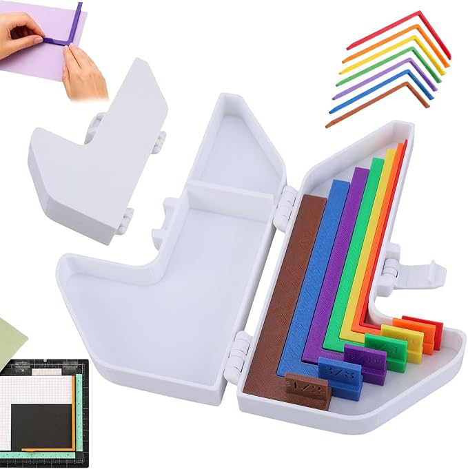 7pcs Paper Crafting Alignment Guides by Unknown