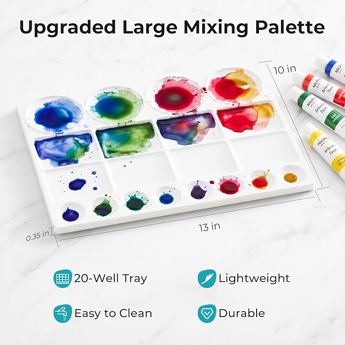 Nicpro Upgraded Watercolor Paint Set - Image 4