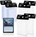 400 Pack Card Sleeves, 200 Matte White Trading Card Sleeve and 200 Inner by Mlikero