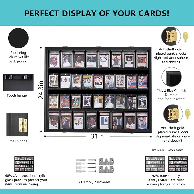 VERANI Baseball Card Display Case - Image 2