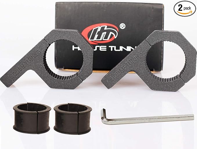 Bar Clamps 1.375 inch -2Pack,Tube Clamps Bracket 1 3/8" for Light Bar Mount