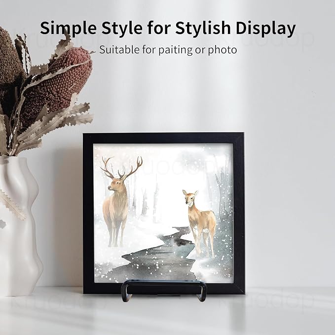 3 Pack 3 inch Metal Plate Stands - Image 5