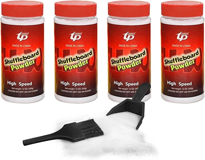 Shuffleboard Sand Wax High/Medium Speed Shuffleboard Powder Set, Shuffleboard by TP