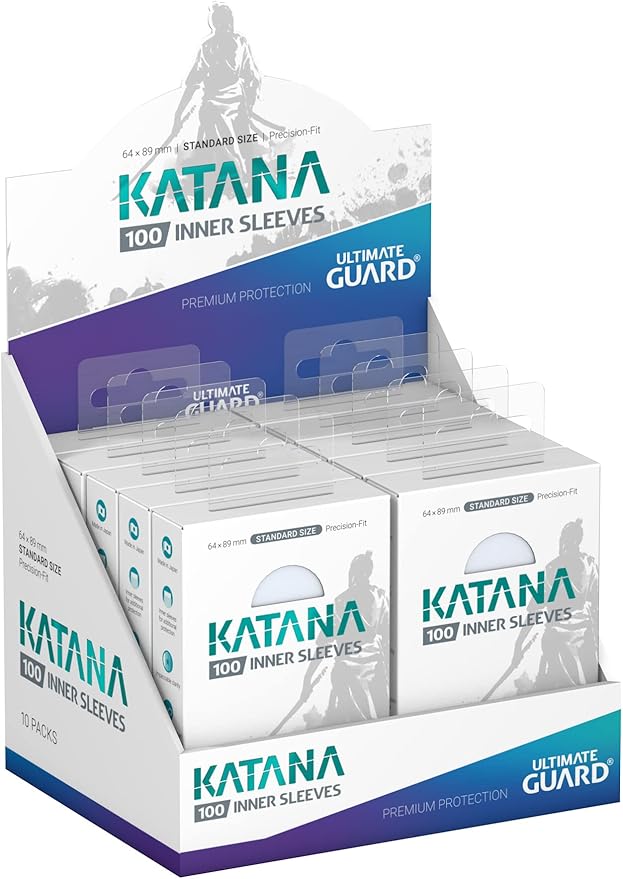 Ultimate Guard Katana Inner Card Sleeves, 100 Standard Size TCG Sleeves - Image 4
