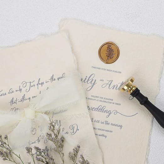 UNIQOOO Rosemary Botanical Twig Green Plants Wax Seal Stamp - Image 5
