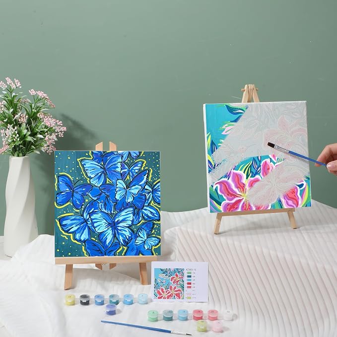 Nezyo 12 Sets Paint by Numbers Kit - Image 5