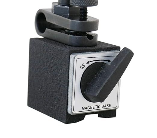 Accusize Industrial Tools 0-1'' by 0.001'' Dial Indicator, 0.03'' by 0.0005'' and 1 Magnetic Base Professional Combo, 0510-0518