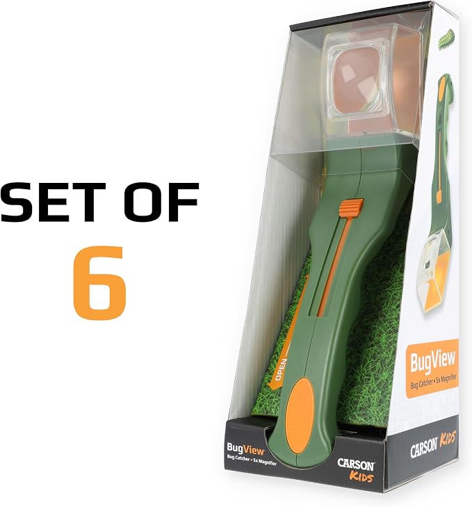 Carson BugView Bug Catcher Indoor and Outdoor Tool and Magnifier - Image 2