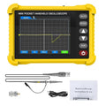 Mini Handheld Oscilloscope Kit,Pocket Portable Oscilloscope 2.5MS/s Sampling Rate,500KHz Bandwidth, 2.8 inch TFT，Type-C,Trigger Function Auto/Nomal/Single