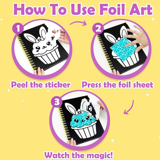 FUNNYB&G Mess-Free Foil Art Craft - Image 4