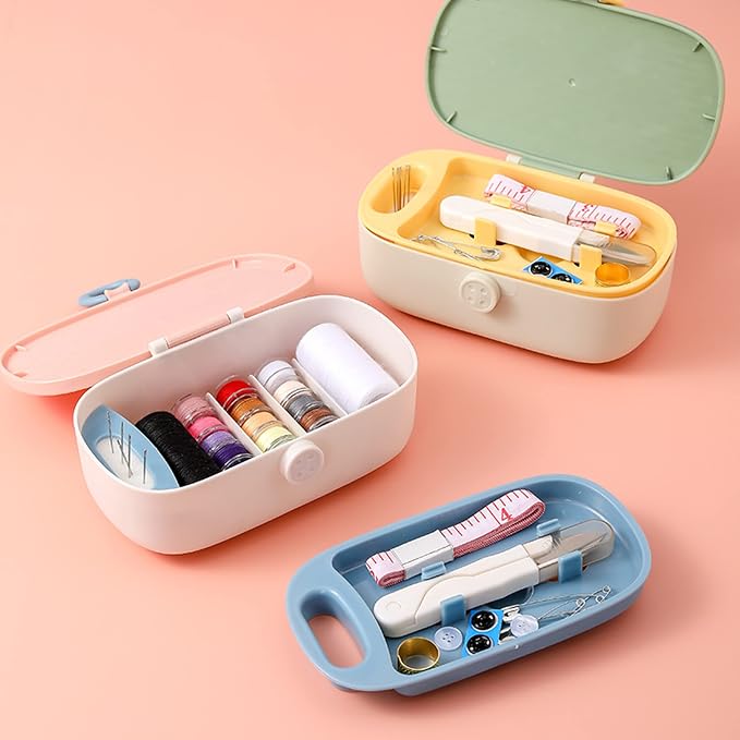 FKOG Portable Sewing Kit Basic, Measure Tape, Emergency Sewing Accessories - Image 5