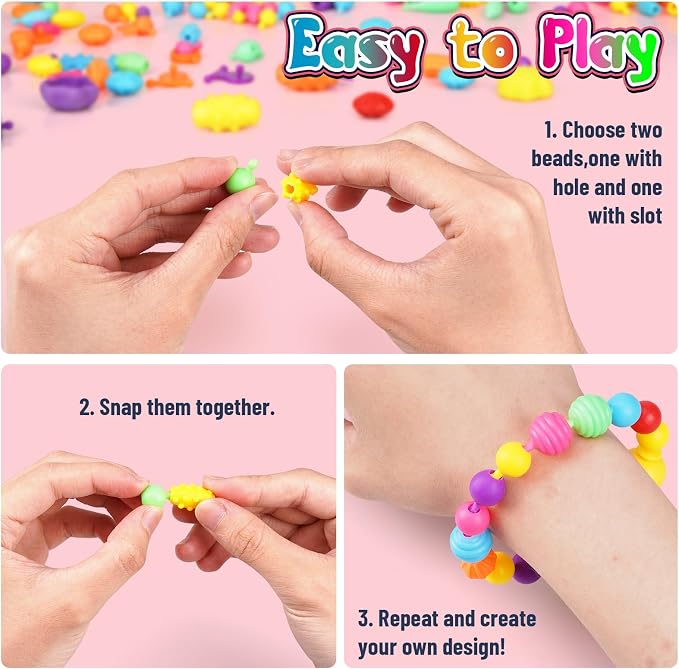 FUNZBO 520+ Snap Pop Beads - Image 3